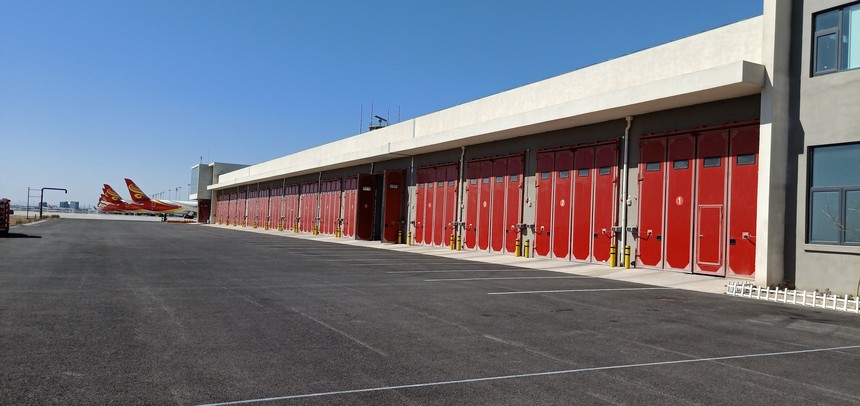 北京大兴国际机场-飞行区域3号消防站(尺寸:宽4.5m高4.