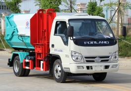 小卡之星3掛桶垃圾車(chē)