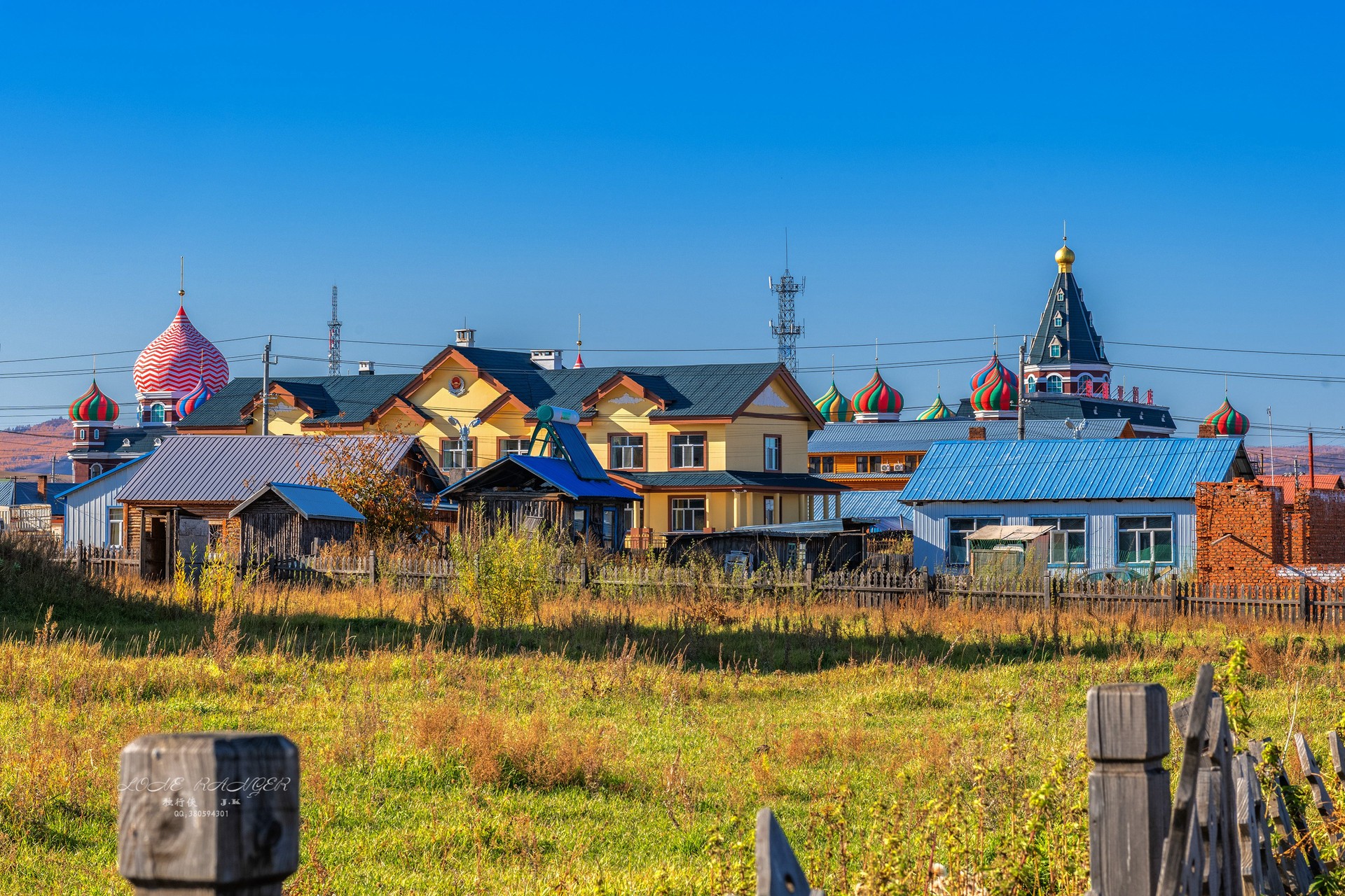 与俄罗斯一河之隔的边境小镇——室韦