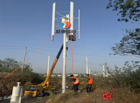 微风发电设备供电系统