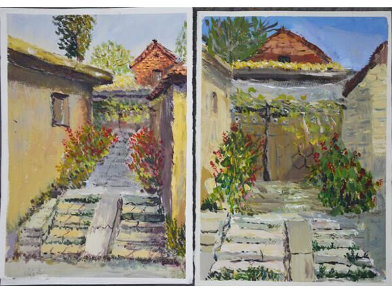 ��ɫ�ʷ羰���У����ƽ��ɫ�ʵ���ů�Ա�