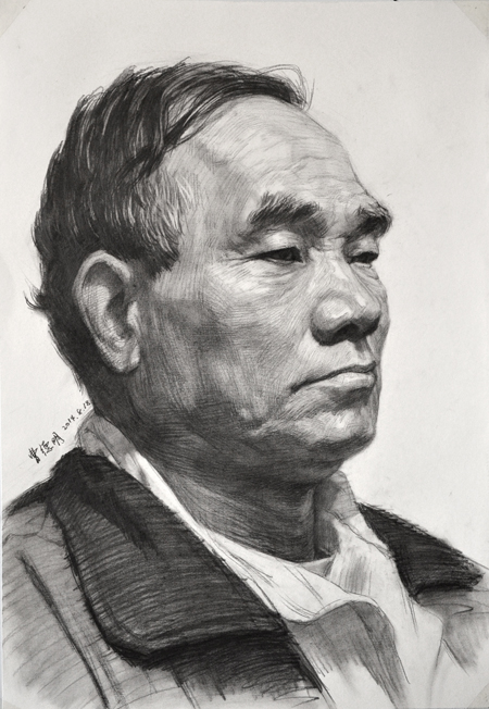 张店画室:人像素描中,如何表现不同年龄人物的面部特征? 张店画室:人像素描中,如何表现不同年龄人物的面部特征?