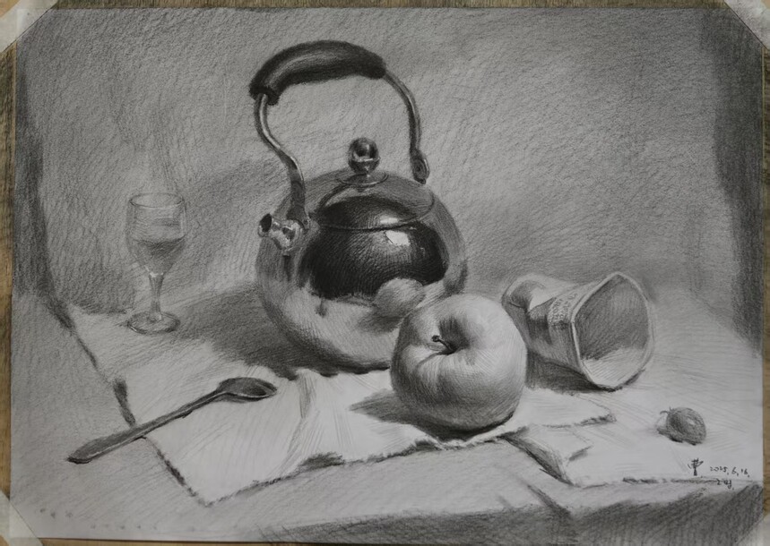 素描中的“投影”该如何刻画? 素描中的“投影”该如何刻画?