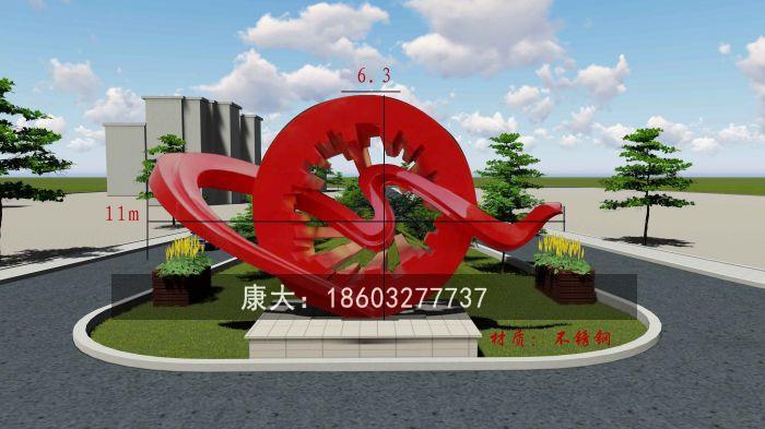 不锈钢景观的造型图片