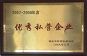 2008年優秀私營企業