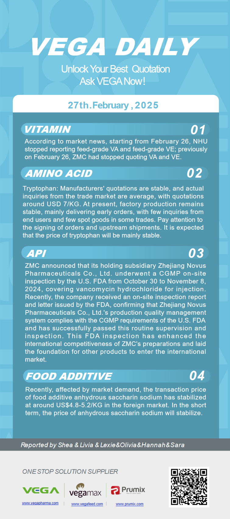 1740726300889262.png Vega Daily Dated on Feb 27th 2024 Vitamin Amino Acid APl Food Additives.png