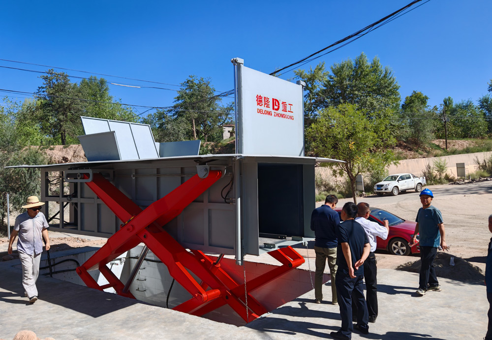 地埋式压缩垃圾站 地埋式压缩垃圾站