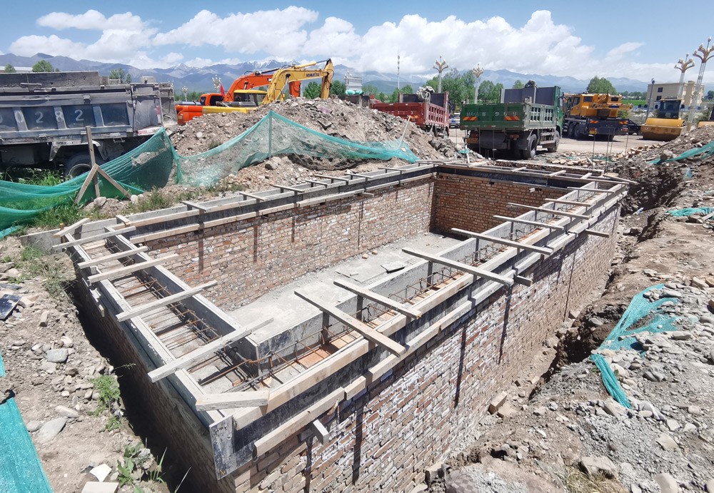 地埋式压缩垃圾站基坑 地埋式压缩垃圾站基坑