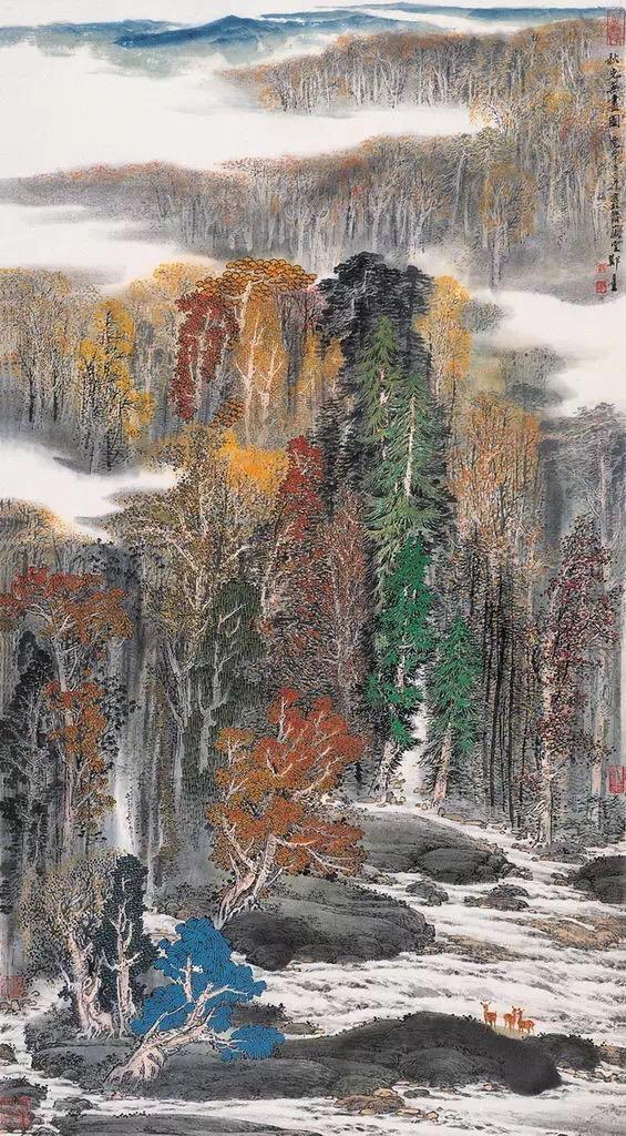 著名画家郑百重作品欣赏