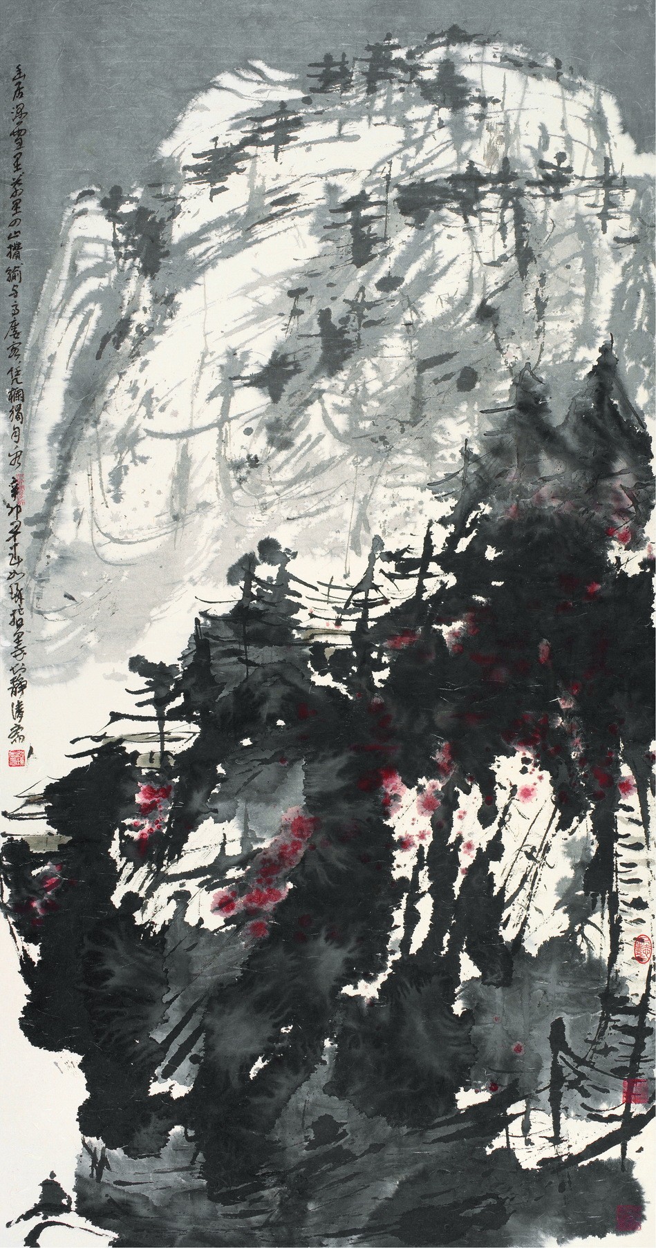 �ľ���ѩ�������ɽ�� 2011�� 143��75cm.jpg