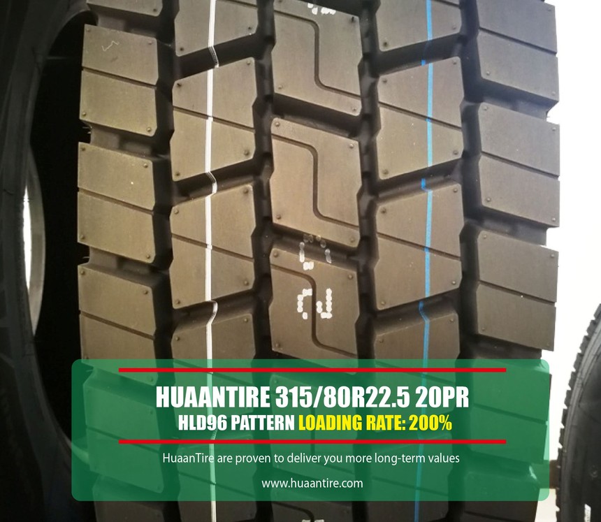 Huaantire 315/80R22.5 HLD96