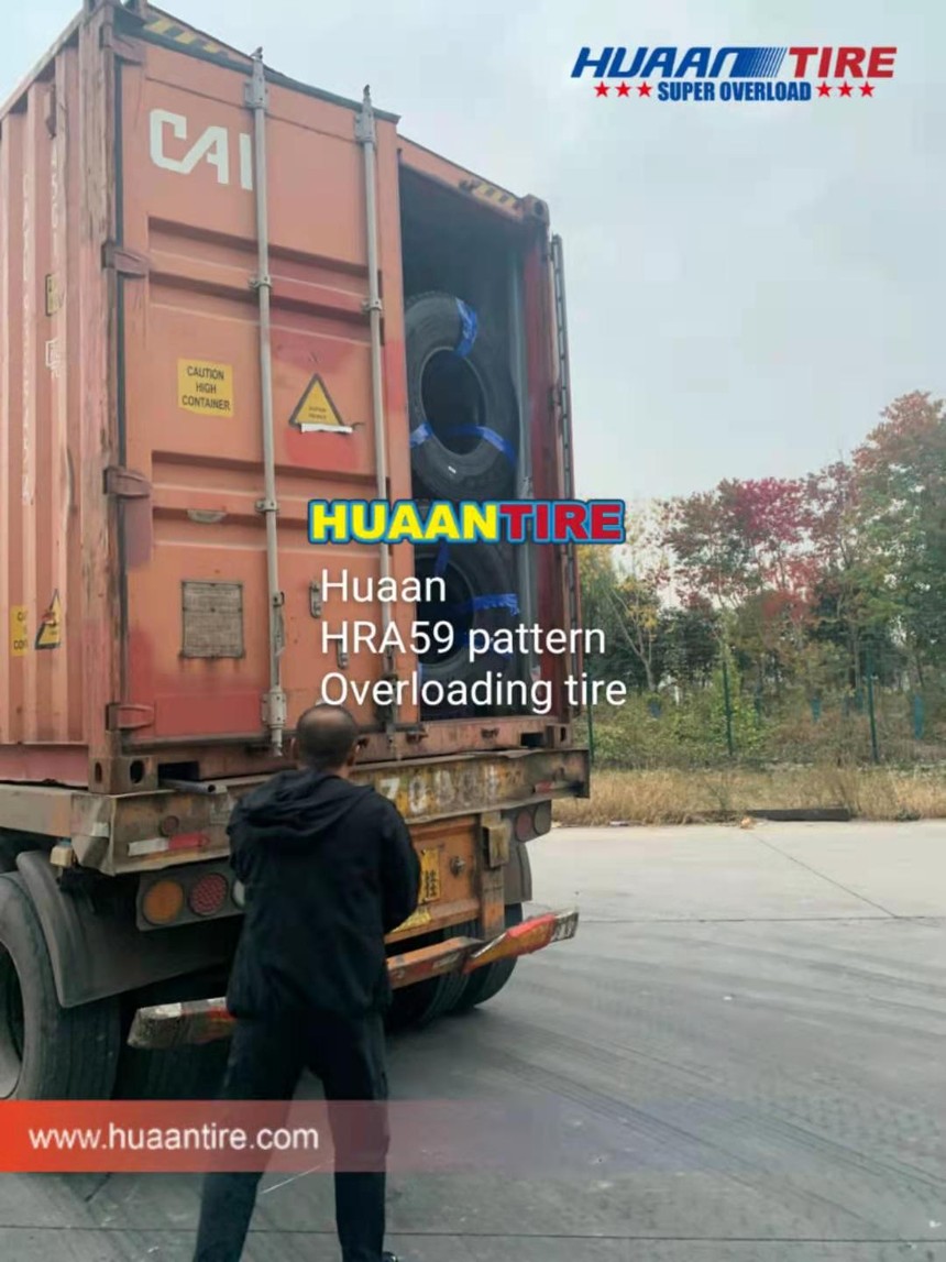 Huaan HRA59 overloading tire