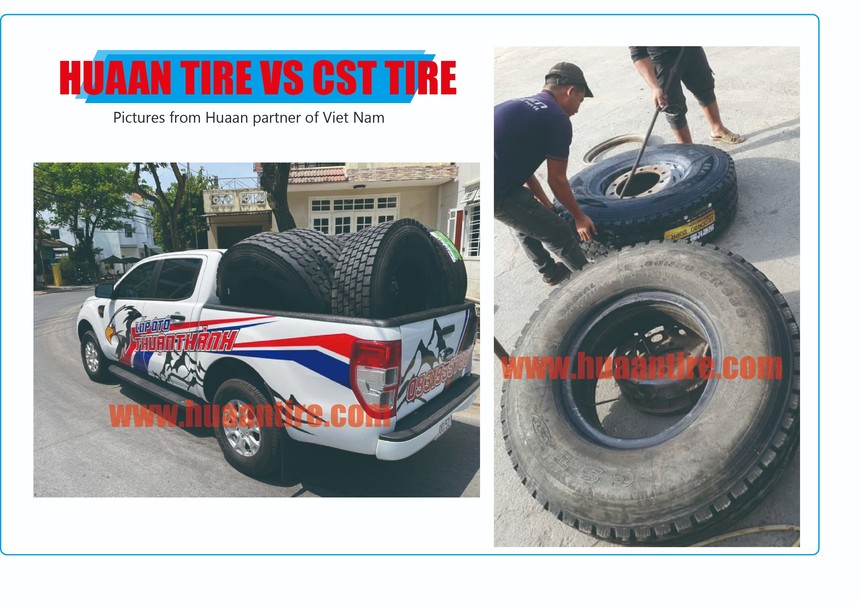 Huaan tire in Viet Nam