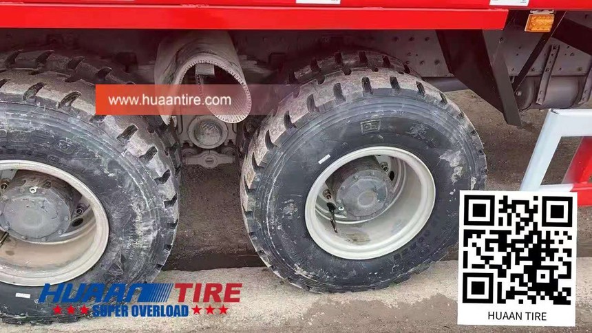Huaan tire HFA18 pattern in mining application