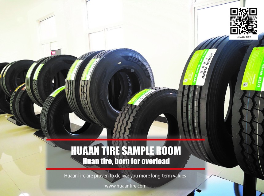 Huaan tires sample room