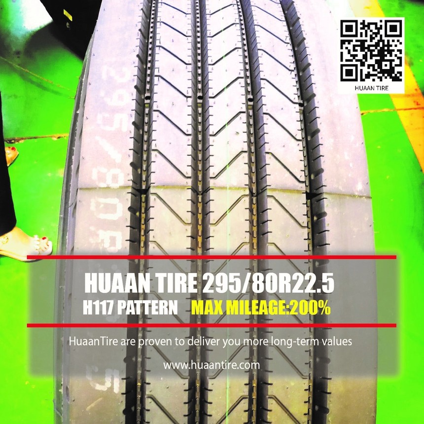 Huaan tire H117 pattern