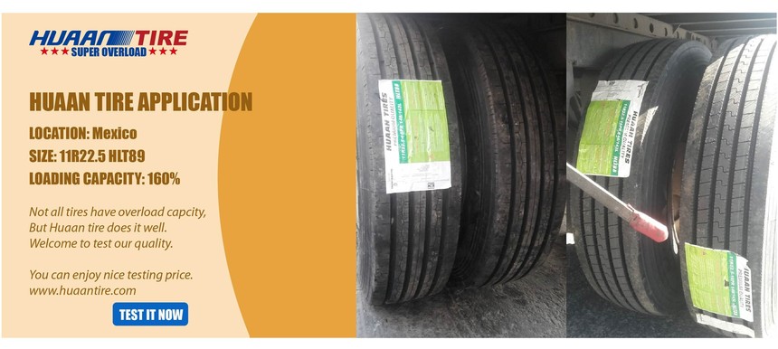 Huaan tire HLT89 in Mexico