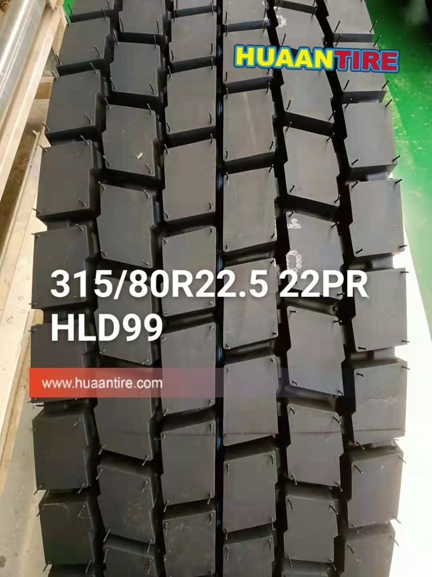 Huaan tire 315/80R22.5 22PR HLD99