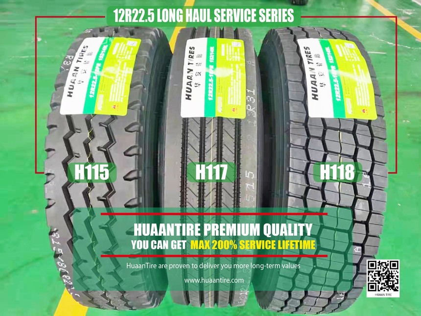 HUAAN TIRE H115 and H118 PATTERN