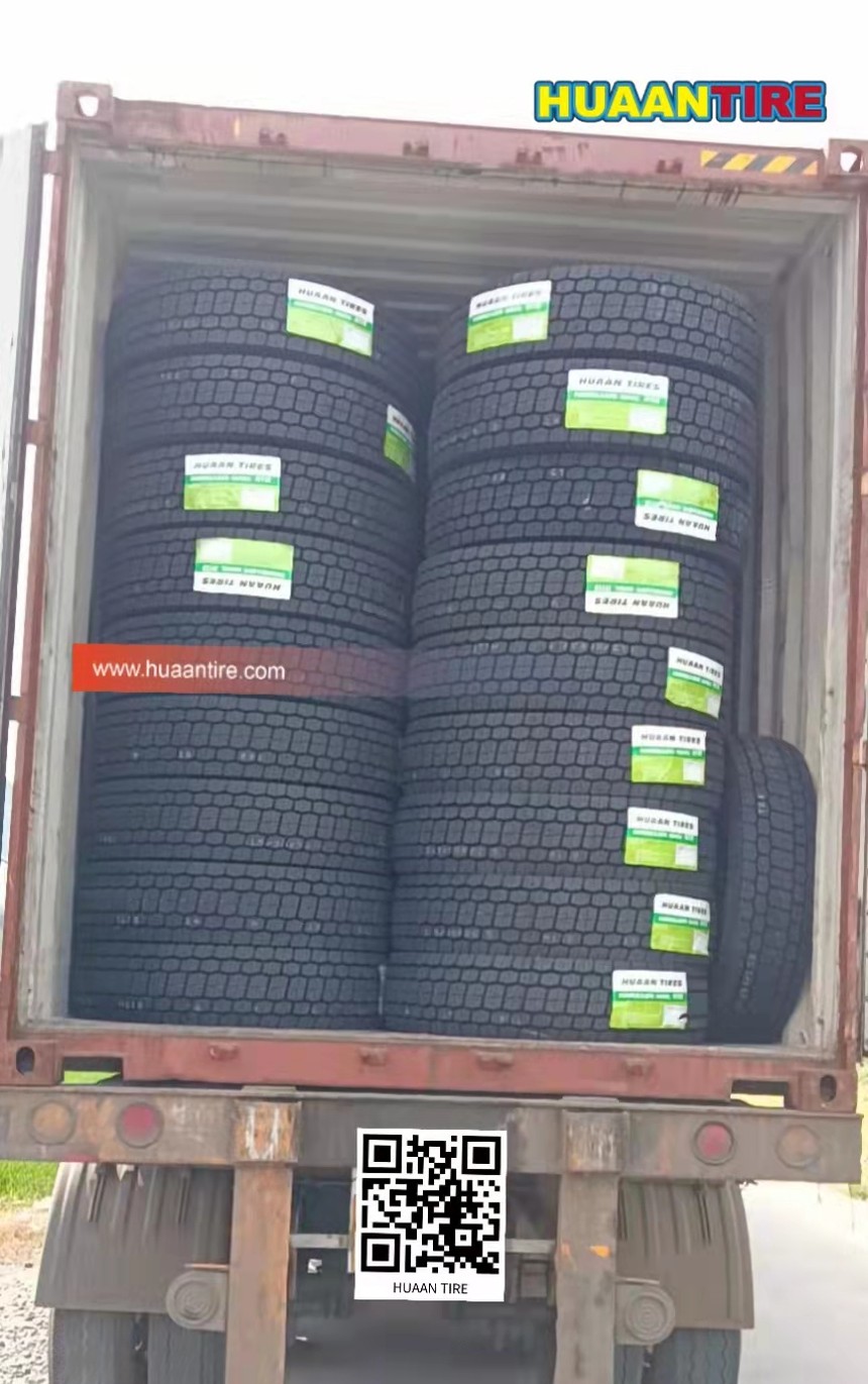 Huaan tire H118 pattern is delivering to Overseas market