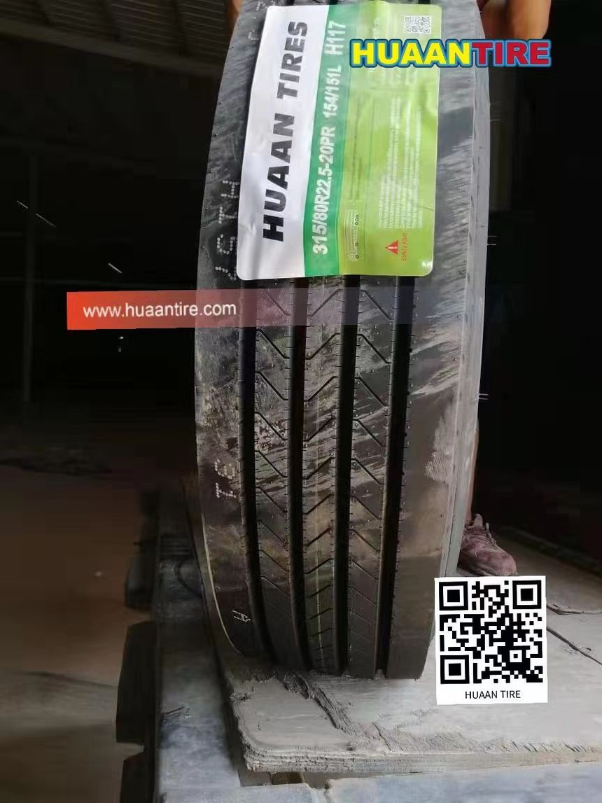 Huaan tire H117 in Mid East market