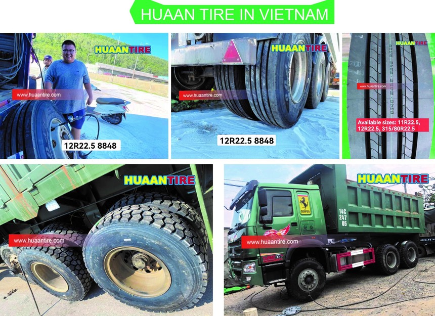 Huaan tire in Viet Nam