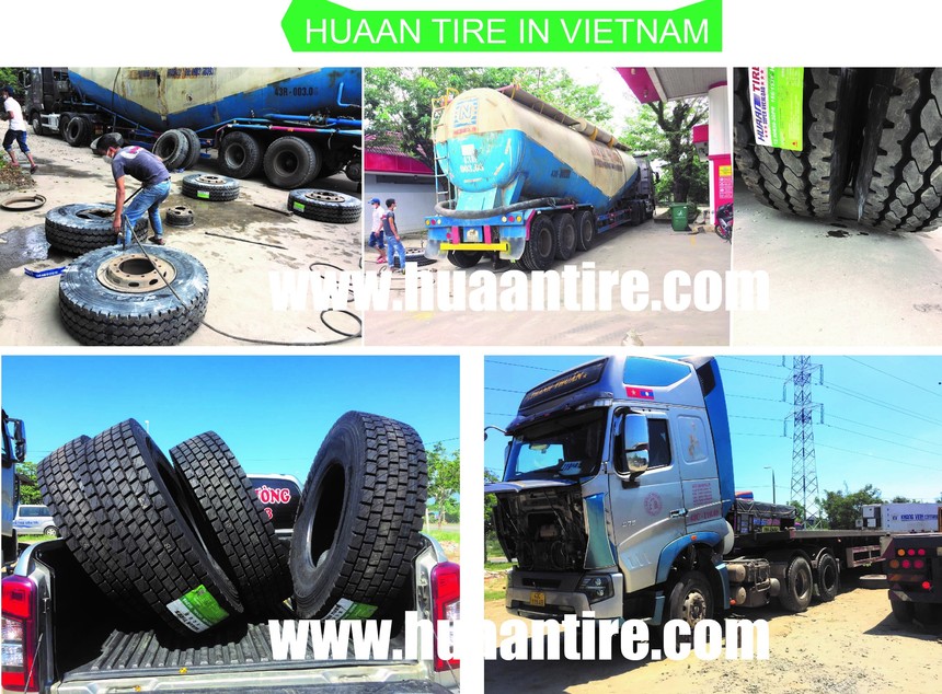 Huaan tire in Vietnam