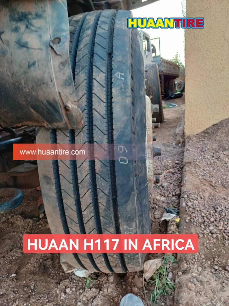Huaan tire  315/80R22.5 H117 in Africa