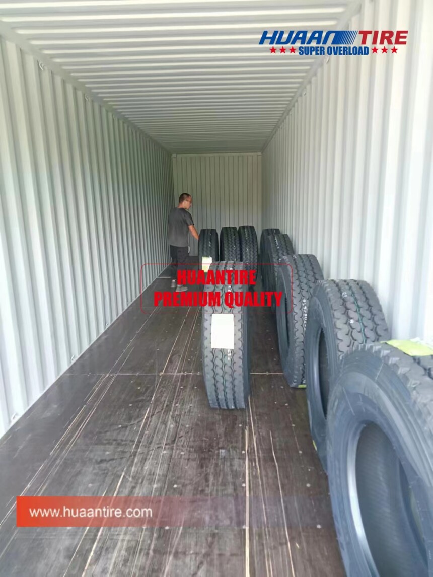 Huaan tires are sent to global market