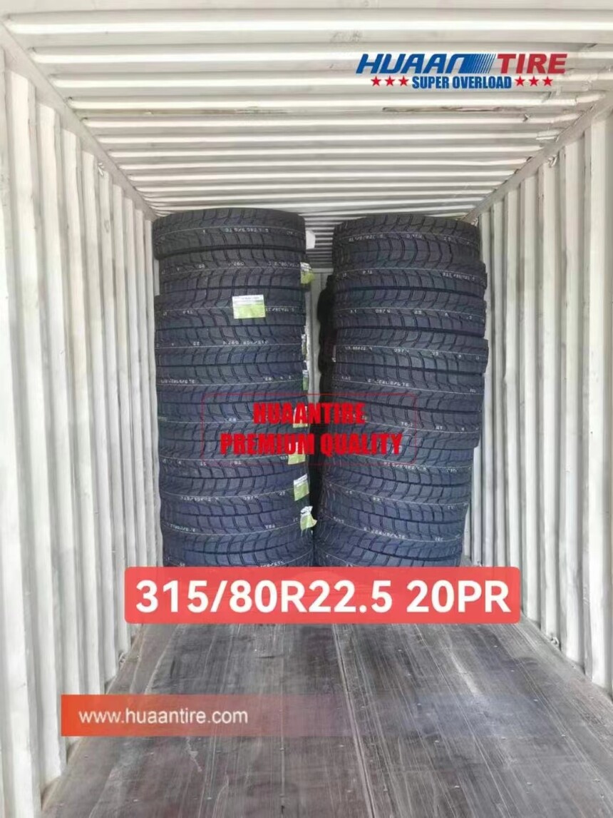 Huaan tire 315/80R22.5 20PR HRD97 For Western African market