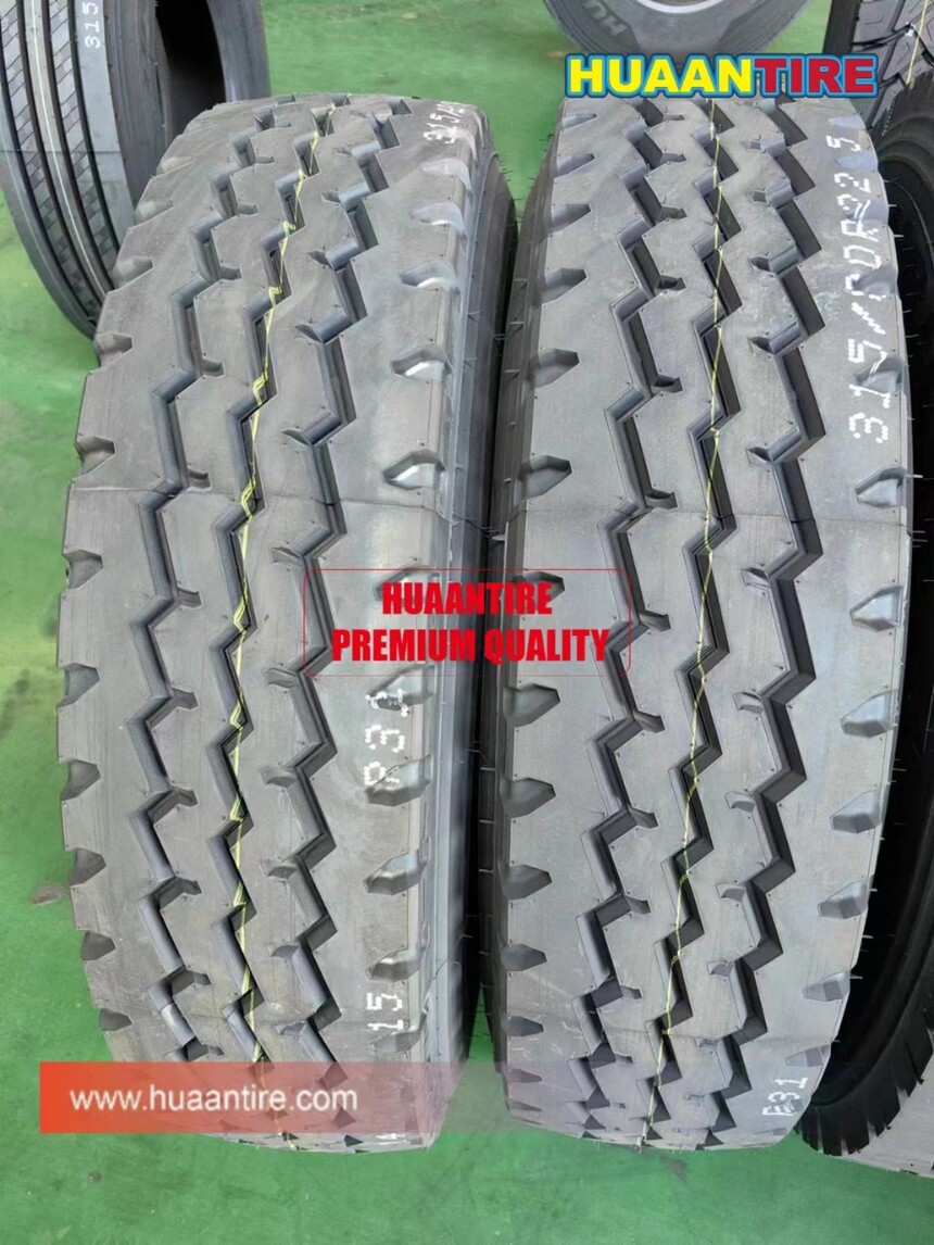 Huaan tire is loading for global market
