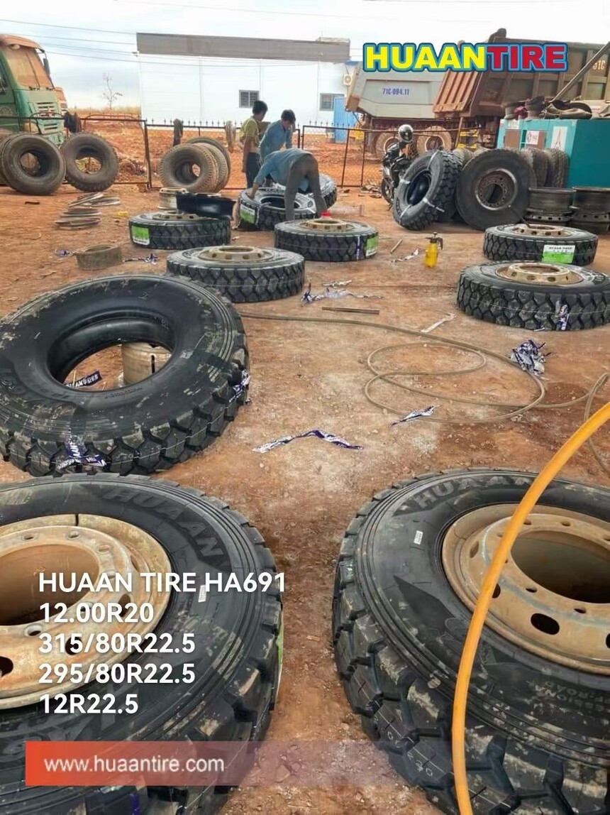 Huaan tire HA691 is loading for Vietnam market