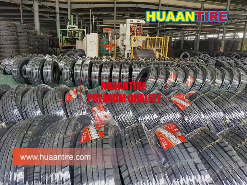 Huaan tire is loading for global market