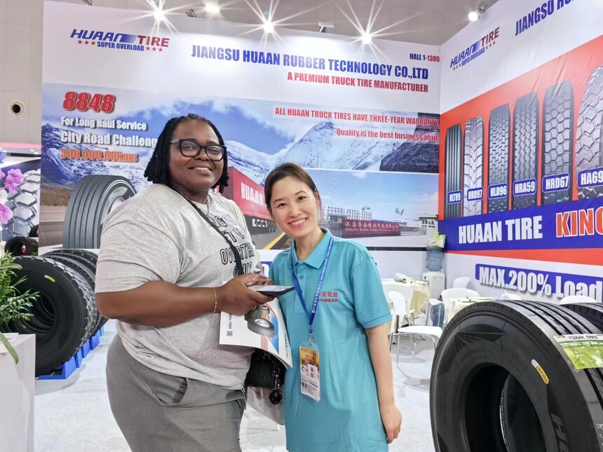 Huaan tire Shanghai Exhibition