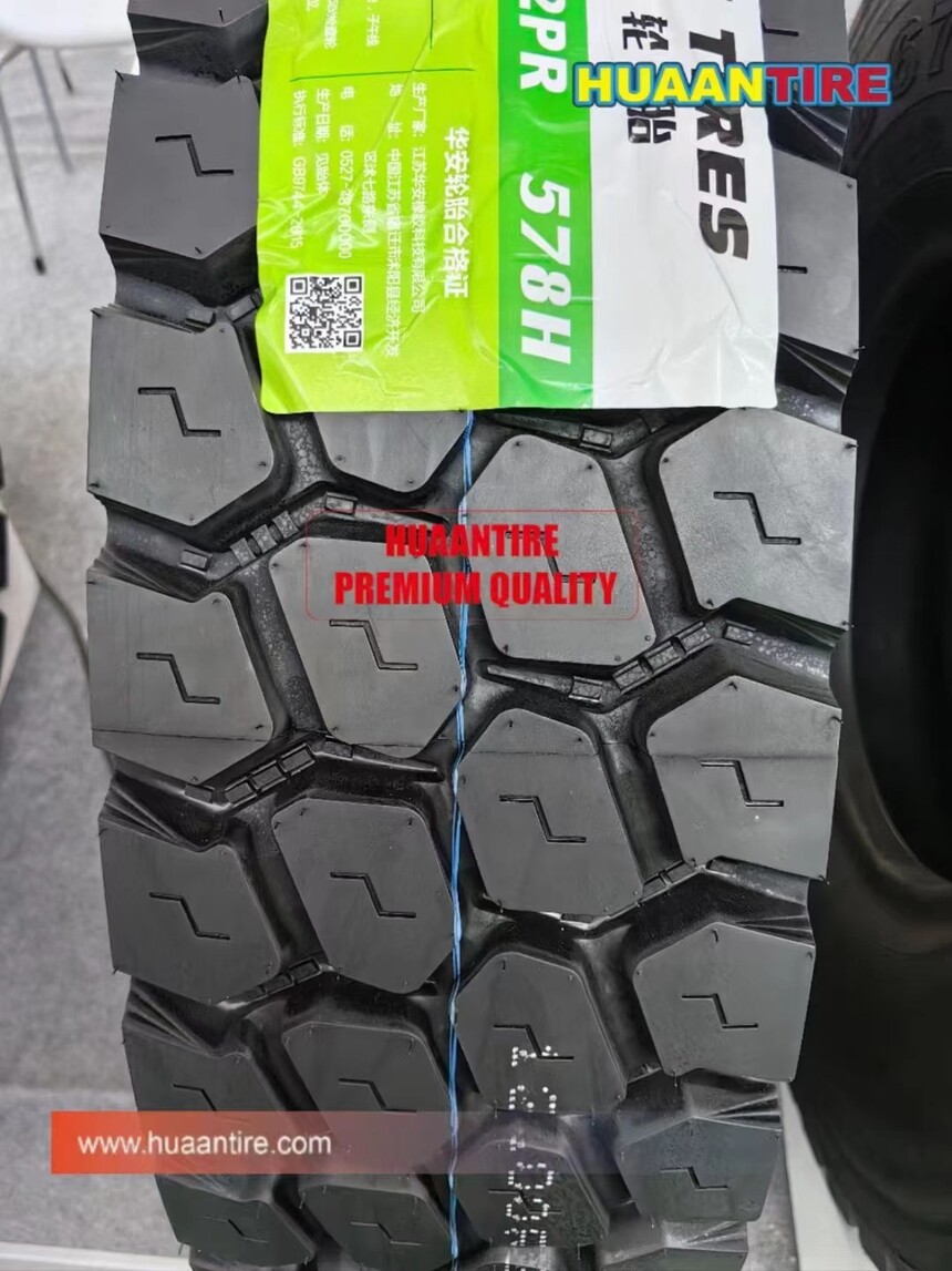Huaan tire 578H is loading on the global market.