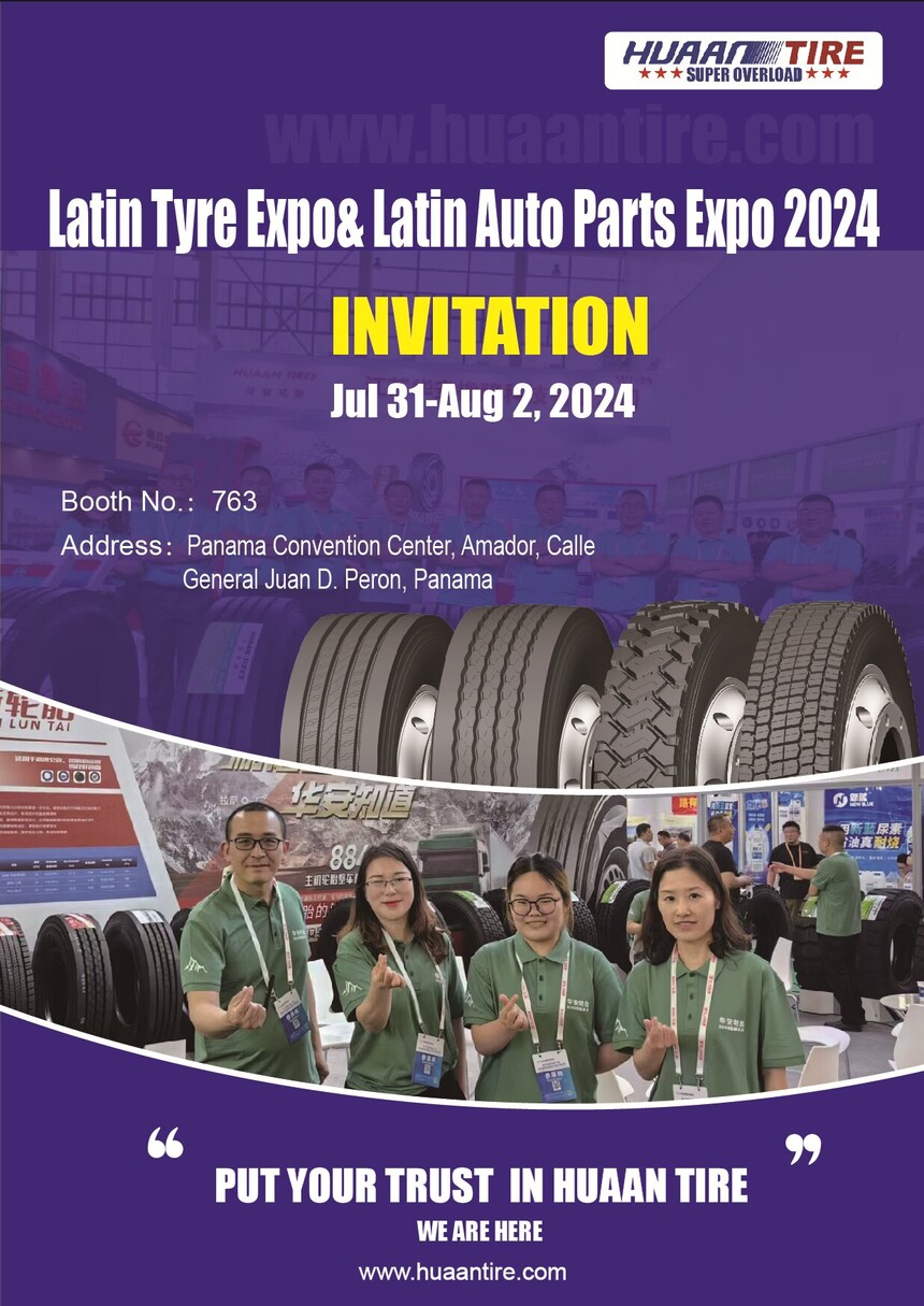 Huaan tires Booth NO. 763