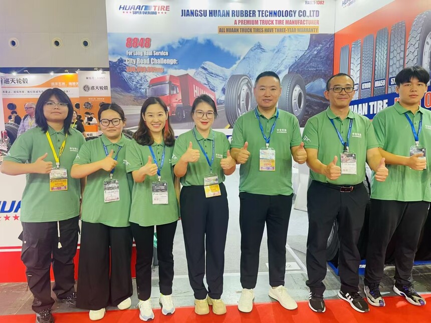 Huaan tire Shanghai Exhibition