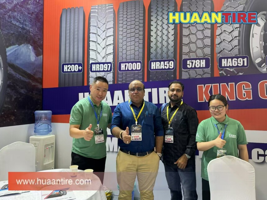 Huaan tire Shanghai Exhibition