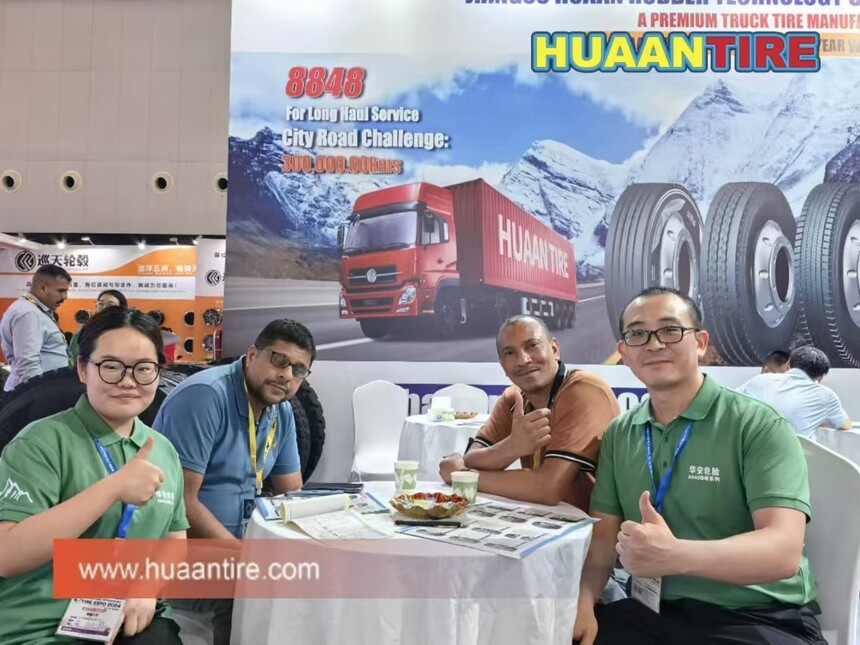 Huaan tire Shanghai Exhibition