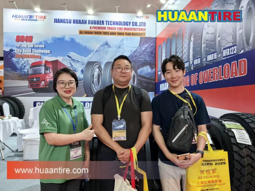 Huaan tire Shanghai Exhibition