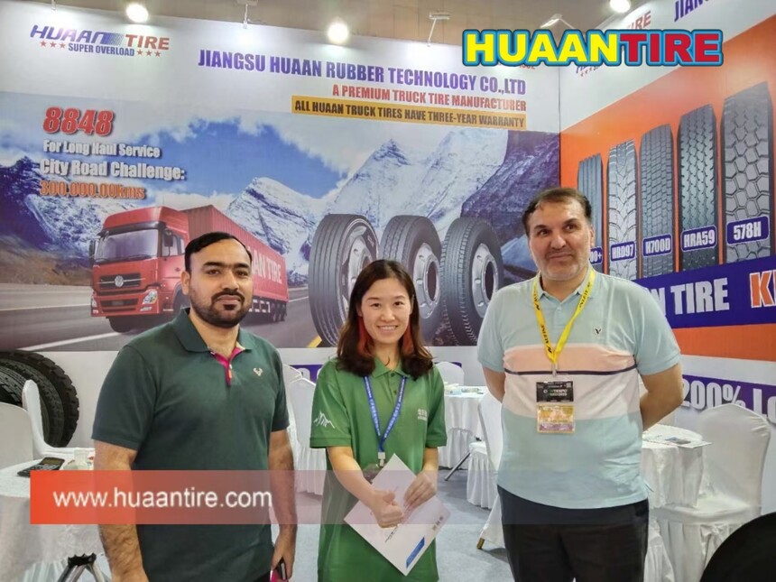 Huaan tire Shanghai Exhibition
