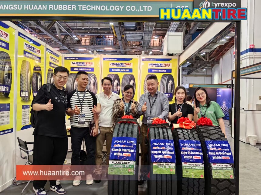 Huaan tire Singapore Exhibition