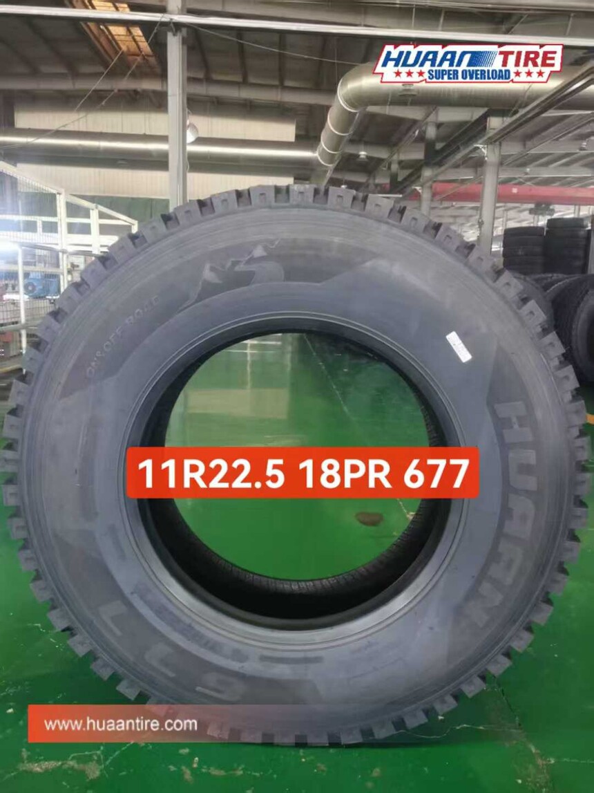 Huaan tire 11R22.5 18PR 677