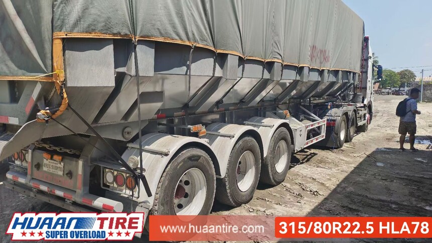 315/80R2.5 22PR HLA78 in South Asia