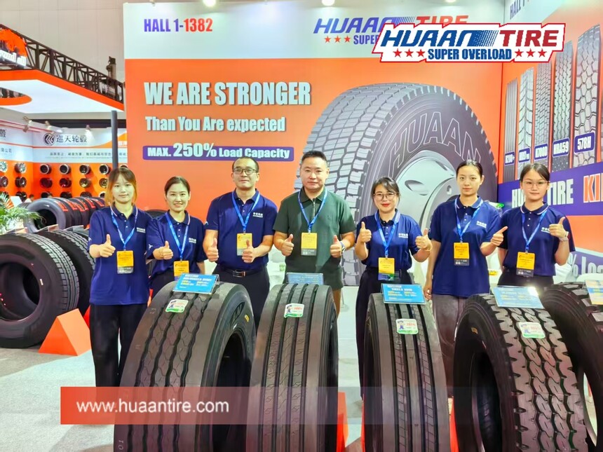 Huaan Tire team in Shanghai Exhibition 2026