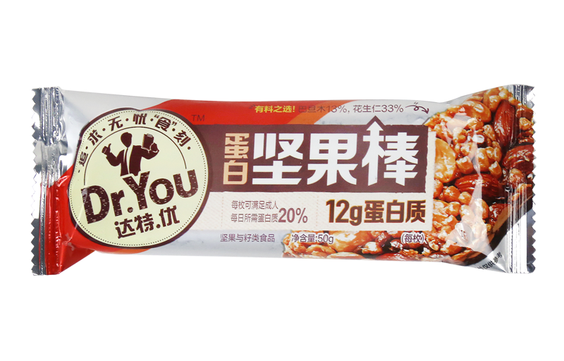 好丽友蛋白坚果棒50g