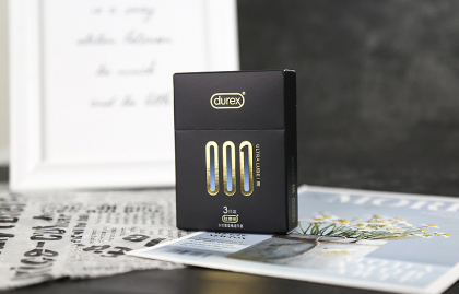 杜蕾斯001倍润安全套3只