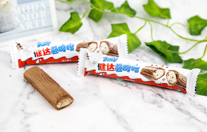 健达轻脆怡注心饼干18g