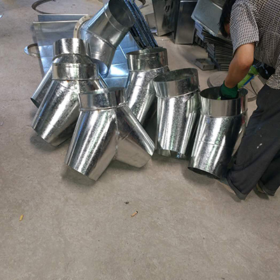 管成品圆弯头螺旋风管圆三通不锈钢风管虾米弯螺旋风管螺旋管螺旋风管