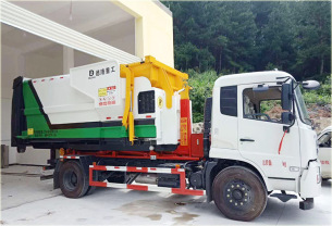 車廂可卸式垃圾車配套壓縮箱